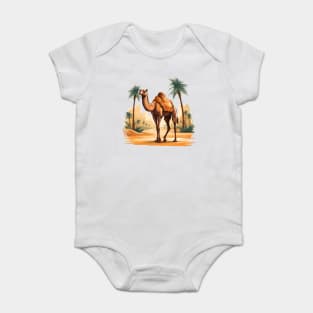 Camel Baby Bodysuit